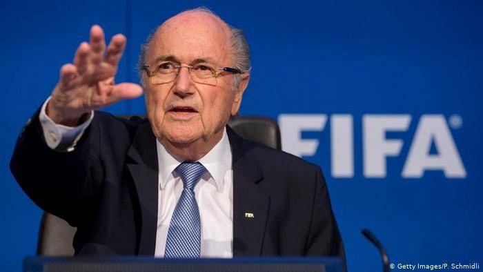 Former FIFA president Sepp Blatter 