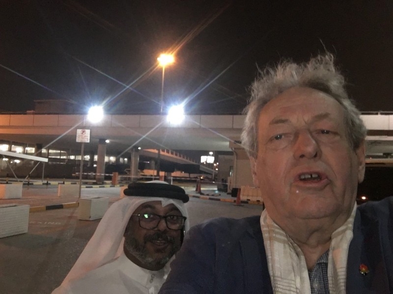 Doctors and nurses at the ICU Field Intensive Care Unit 1, set up by Bahrian authorities to treat coronavirus patients in a car park in Riffa. -- Courtesy photos


