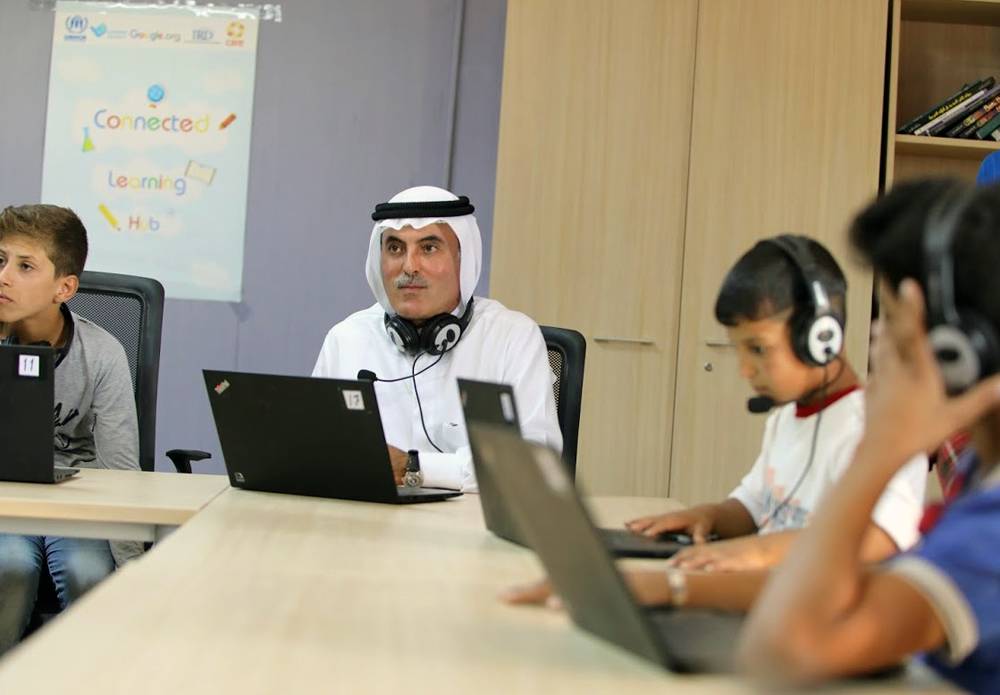 Abdul Aziz Al Ghurair, chairman of the Abdulla Al Ghurair Foundation for Education (AGFE), has launched a COVID-19 Online Learning Emergency Fund as part of the Abdul Aziz Al Ghurair Refugee Education Fund.