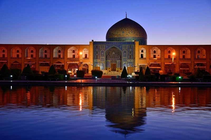 Sheikh Lotfollah Mosque in the Iranian city of Isfahan. -- Courtesy photo

