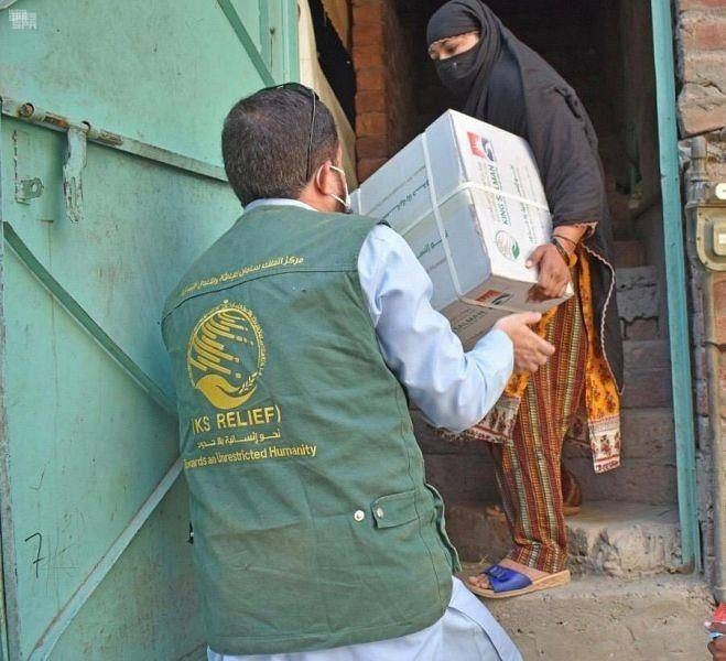 This food aid is within the framework of humanitarian and relief assistance being provided by the Kingdom of Saudi Arabia through KSrelief to Muslims in many countries, including Pakistan and Jordan during the holy month of Ramadan. — SPA photos