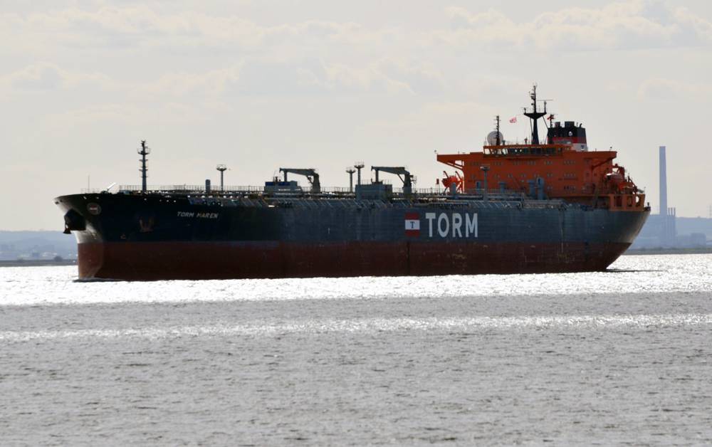 File photo of TORM Maren ship that arrived at King Fahd Industrial Port in Yanbu at berth No. 55 of Samerf station.