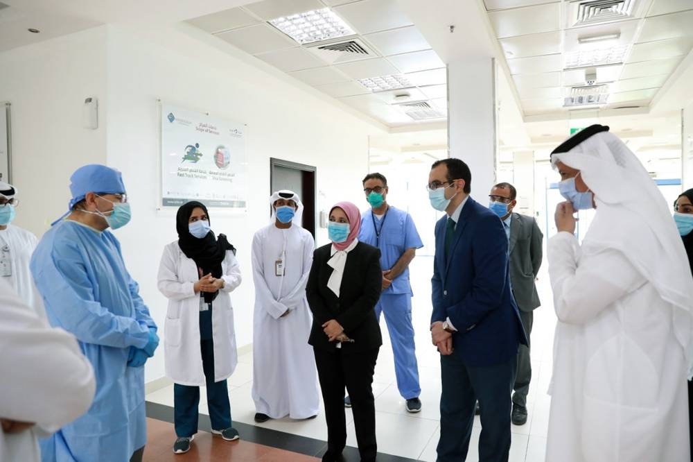 The Ministry of Foreign Affairs has facilitated, for several representatives of foreign missions accredited to the UAE, visits to new COVID-19 testing centers for workers in Mussafah Industrial Area.