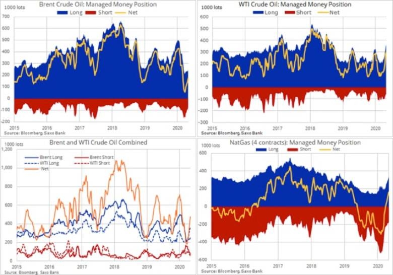 COT: Wagers on WTI crude oil reach highest in a year