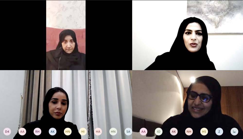 Dubai Sports Council convened a virtual forum for female players of Dubai clubs this week.