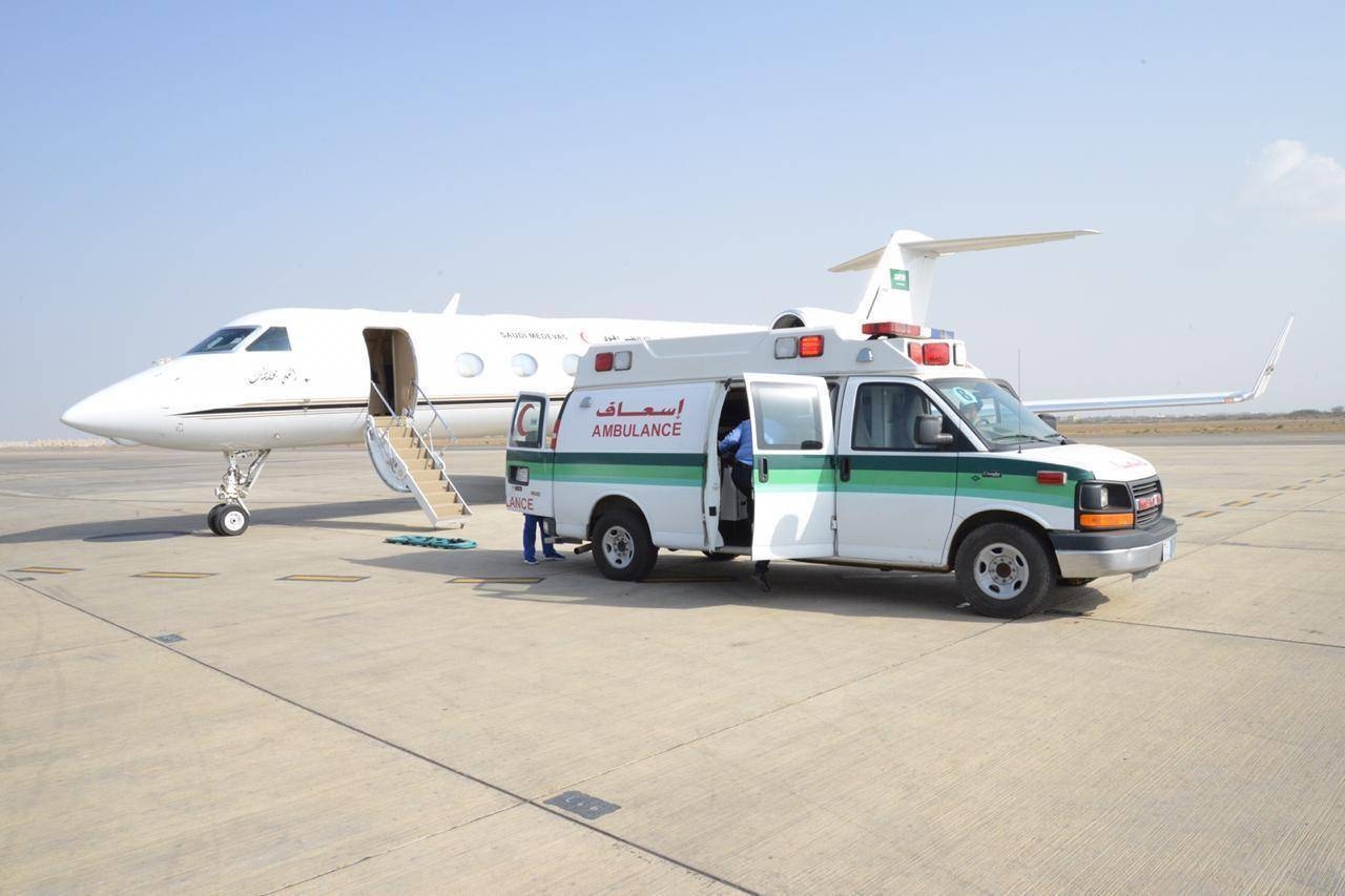 The medical air ambulance service will benefit patients within cities and outside regions to tackle the situation arising out of the suspension of both the domestic and international flights as part of precautionary and preventive measures to stem the spread of coronavirus. — SPA photos