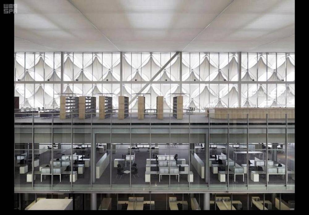 A section of the valuable manuscripts on view in King Fahd National Library.