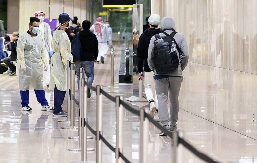 Saudi citizens from Australia arrived in Dammam on Friday morning.