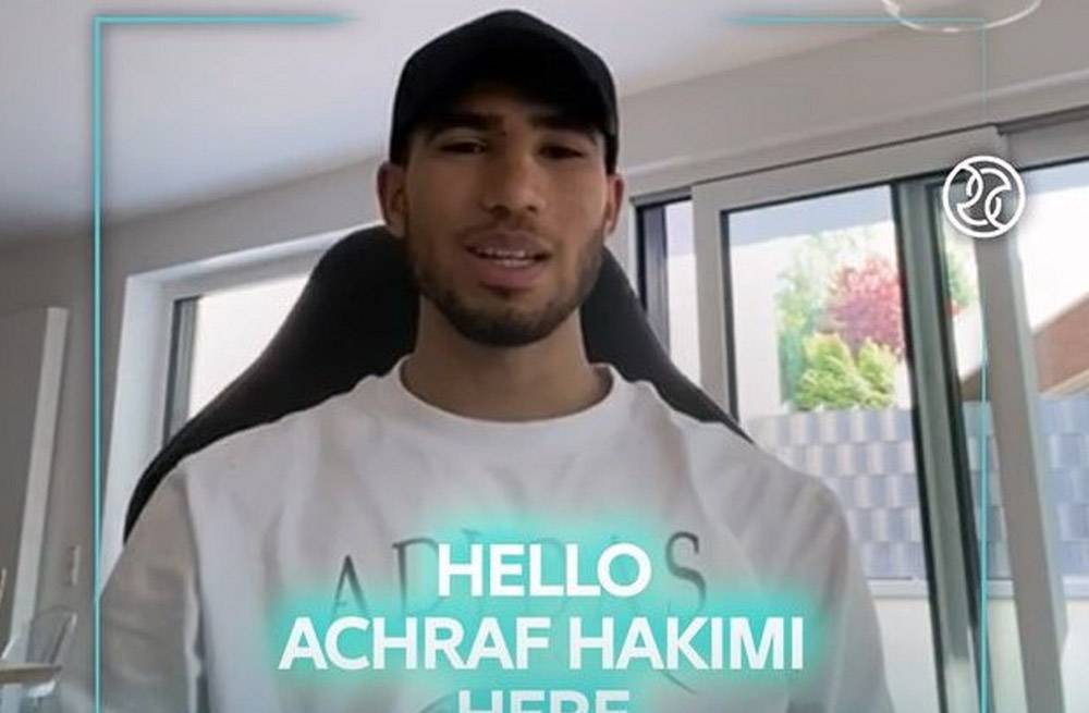  Moroccan football star Achraf Hakimi has urged his friends around the globe to stick together in this global fight against the COVID19 pandemic and respect the precautionary measures imposed by authorities.
