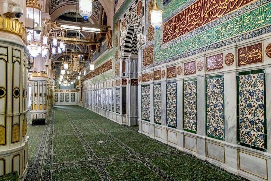The project was carried out by the General Presidency for the Affairs of the Two Holy Mosques and Madinah Development Authority.