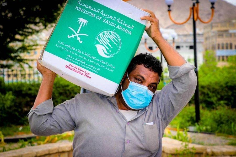 KSrelief distributes food baskets to thalassemia patients in Yemen’s Al-Mukalla