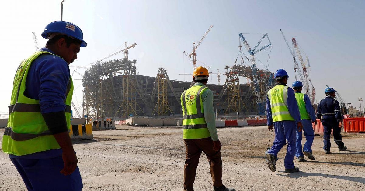 Expatriate workers make up for 90 percent of Qatar’s population as the country completes dozens of mega-projects ahead of the 2022 World Cup. 
