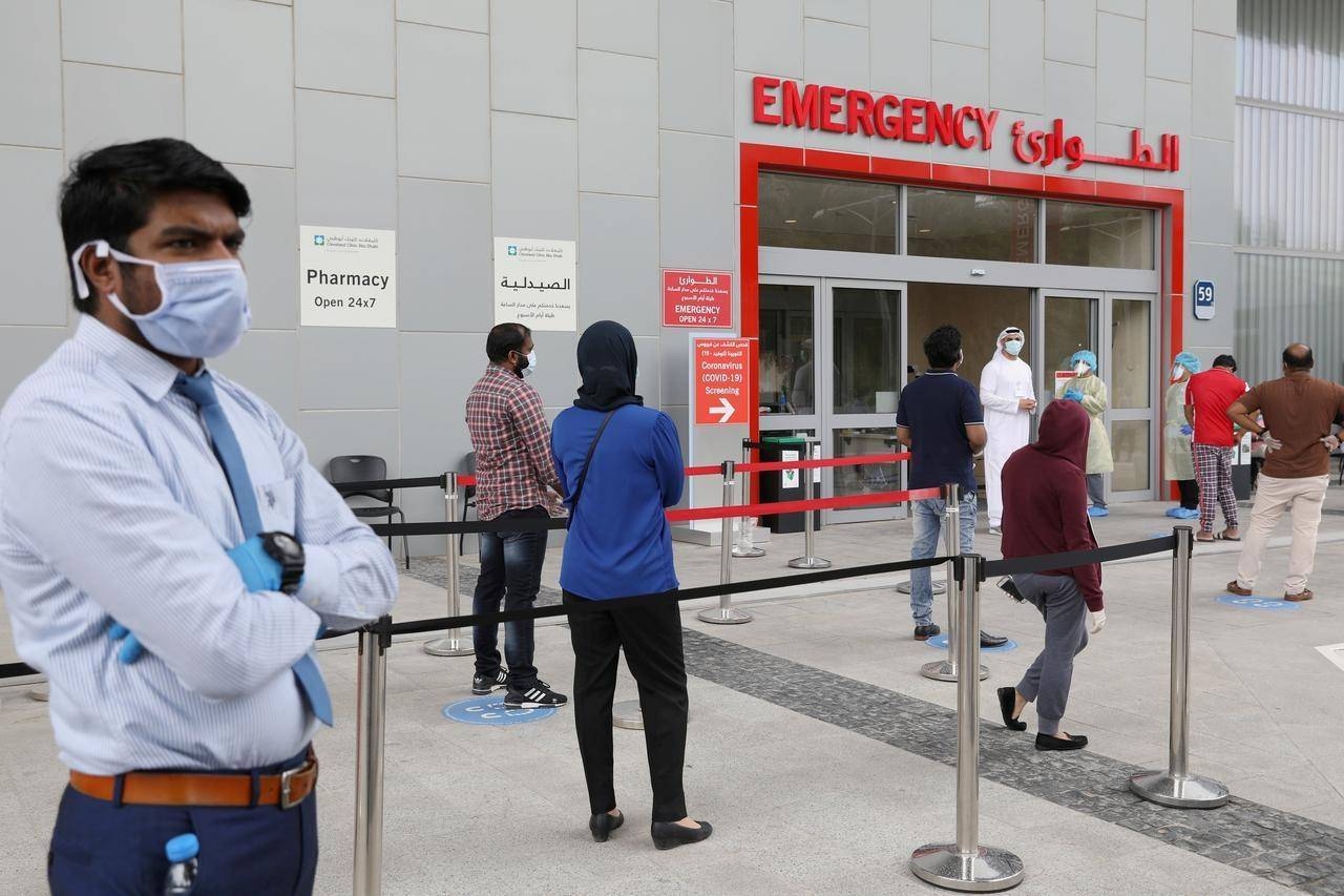 The United Arab Emirates on Friday announced 624 new coronavirus cases, bringing the total number of coronavirus infections in the country to 37,642. — Courtesy photo

