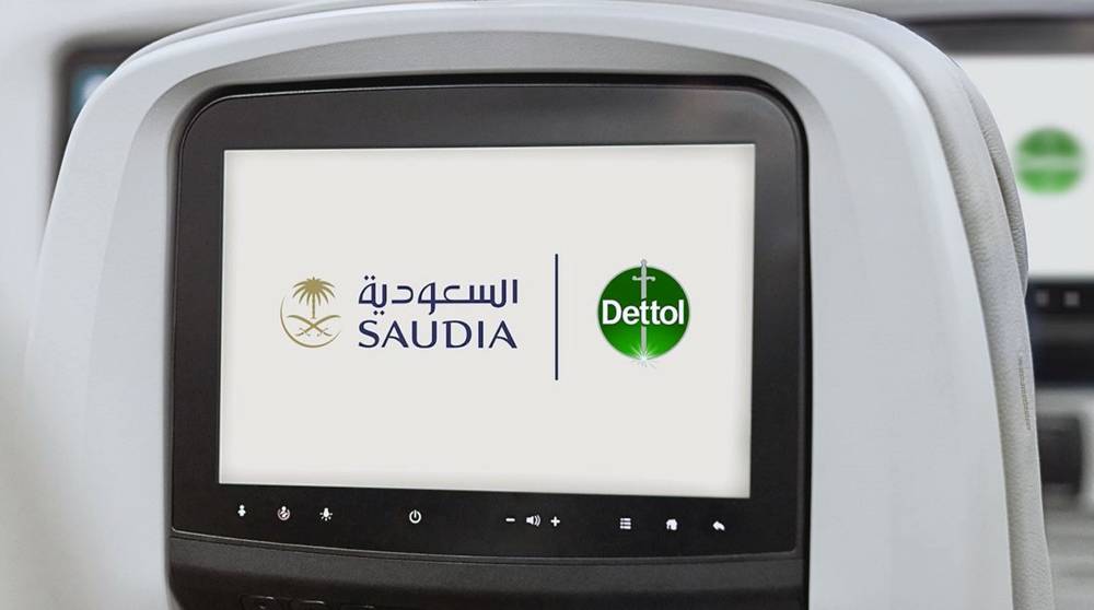 Saudi Arabian Airlines (Saudia) announced a momentous partnership with Dettol Arabia to help its guests as well as cabin crew access industry leading hygienic products throughout flights.