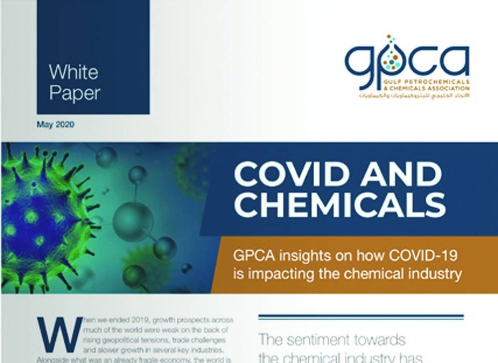 GCC chemical industry must plan and prepare for post-COVID period: GPCA