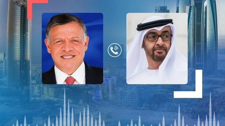  Sheikh Mohamed Bin Zayed Al Nahyan, Crown Prince of Abu Dhabi and Deputy Supreme Commander of the United Arab Emirates Armed Forces, on Wednesday held phone talks with Jordan’s King Abdullah II. — WAM photo

