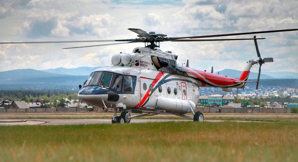The Mi-8AMT Arctic helicopters for civilian customers.