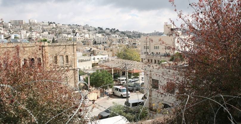 Beit Hadassah Settlement in H2 area in Hebron, West Bank. — courtesy UNRWA/ Marwan Baghdadi