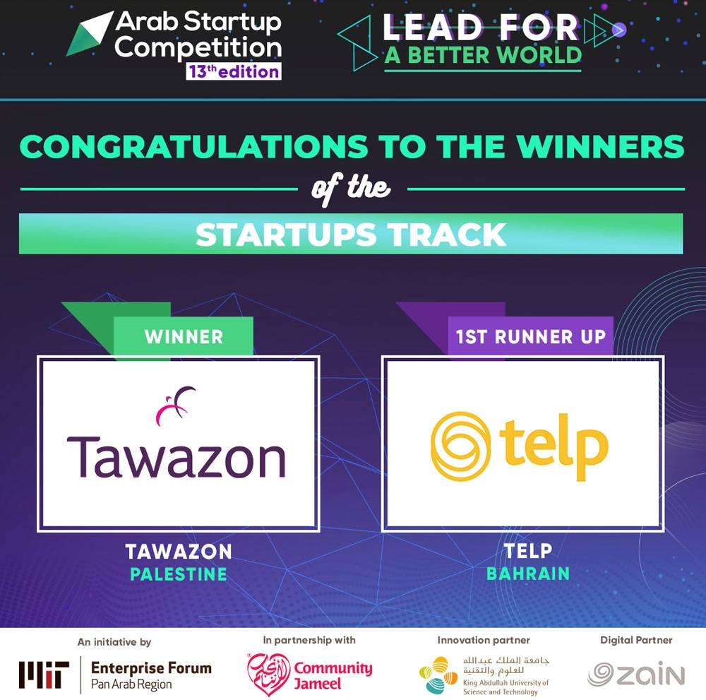Telp-MITEF Saudi Startup competion award ceremony.
