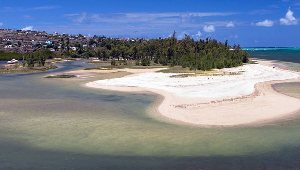 Coastal communities, like Port Sud-Est in Mauritius, are exposed to the adverse impacts of climate change. — courtesy UNDP Mauritius/Stéphane Bellero