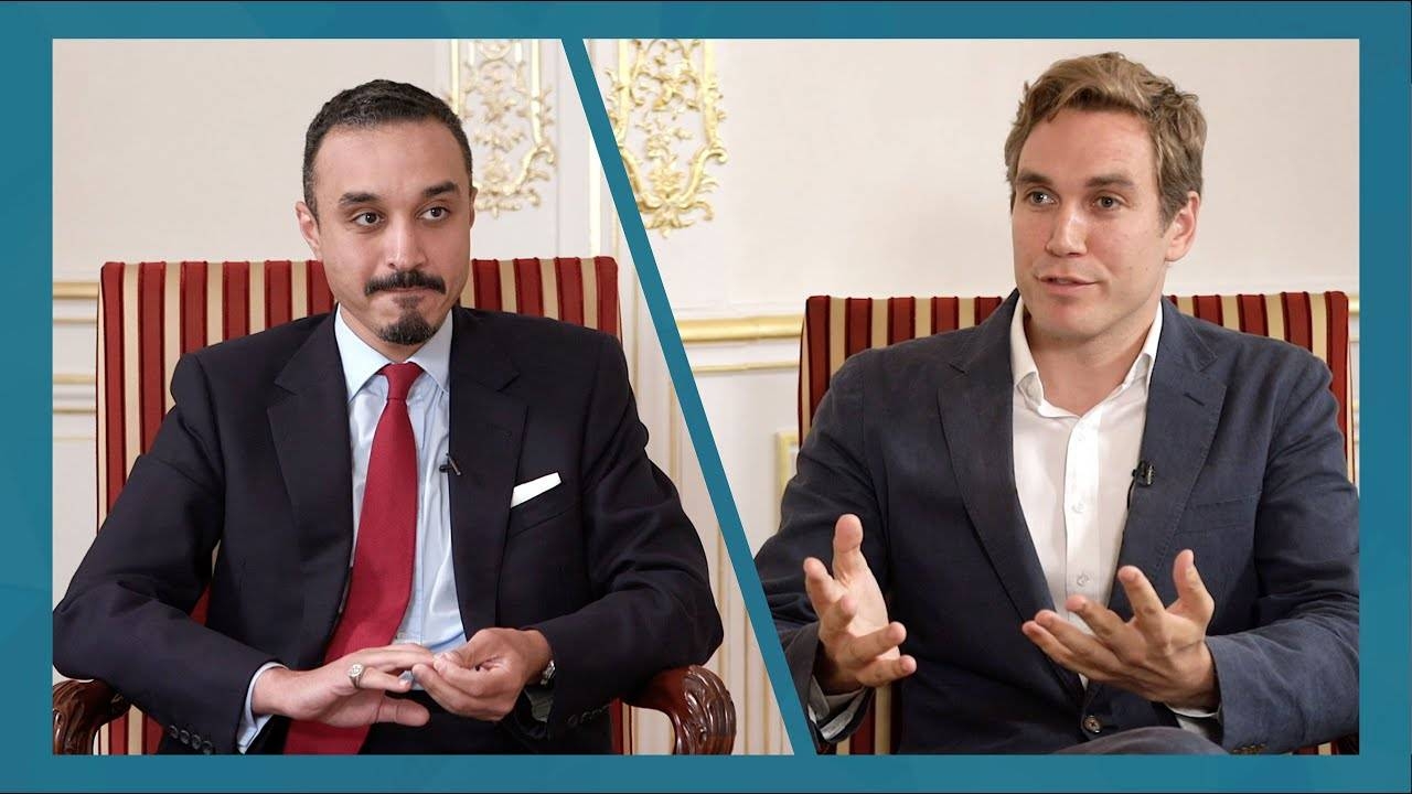 Prince Khalid Bin Bandar during his interview with British news website UnHerd. — Courtesy photo
