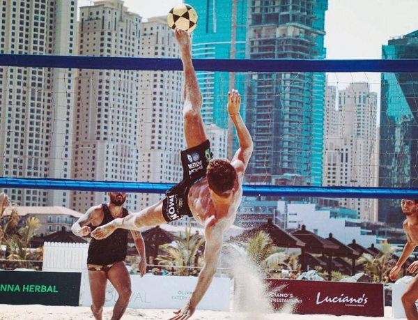 FootVolley is one of the most popular beach sports in the world.