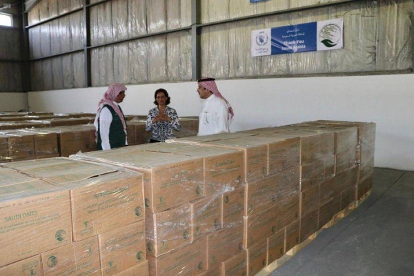 This aid comes within the framework of the annual grant of 4,000 tons of dates being provided by Saudi Arabia to the WFP, to be distributed to about 14 countries all over the world. 