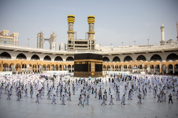 Pilgrims proceeded to Makkah to perform Tawaf Al-Ifada. — Courtesy Photo