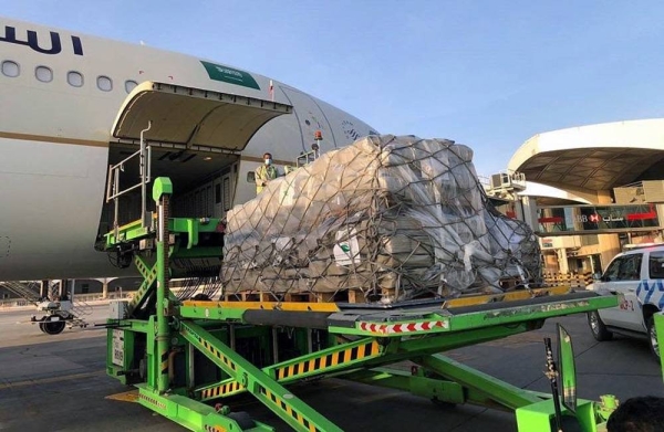 The King Salman Humanitarian Aid and Relief Centre (KSrelief) planes carrying more than 120 tons of medicines, devices, solutions, medical and emergency supplies, tents, shelter kits and food items to deliver to affected people in Beirut.