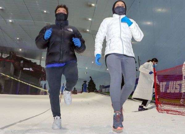 The DXB Snow Run has received an overwhelming response from members of UAE’s enthusiastic sports-loving community.