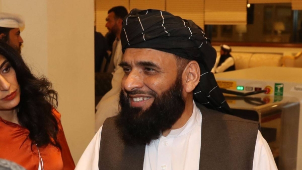 Suhail Shaheen, spokesman for the Taliban. — File photo
