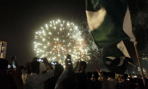 The celebrations of the 73rd anniversary of Independence Day began with traditional zeal and fervor across the country as a change of guard ceremonies were held at Jinnah Mausoleum in Karachi and Iqbal's Mausoleum in Lahore. Courtesy photos