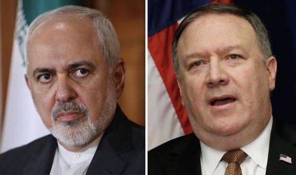 This file combo picture shows US Secretary of State Mike Pompeo, right, and Iranian Foreign Minister Mohammad Javad Zarif. — Courtesy photo