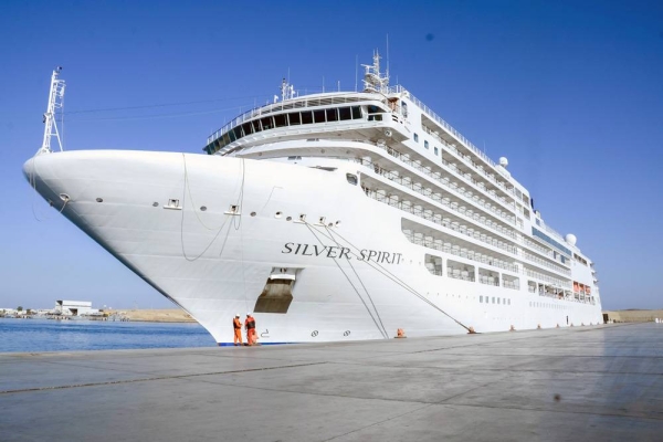  Tourist cruise ship Silver Spirit.