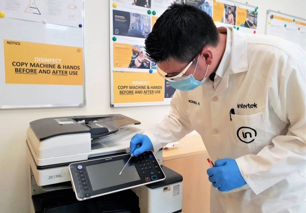 Intertek Protek launches surface hygiene testing for facilities and workplaces in the UAE.