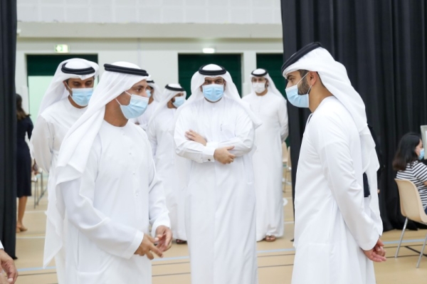 Sheikh Mansour bin Mohammed bin Rashid Al Maktoum, chairman of Dubai’s Supreme Committee of Crisis and Disasters Management, said on Thursday that the Dubai government is committed to implementing critical precautionary measures to ensure a safe start to the new academic year. — WAM photos
