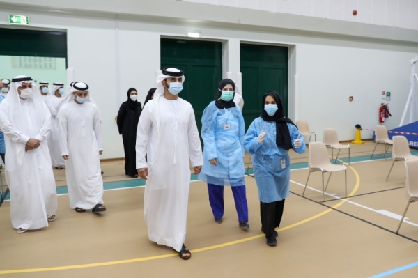 Sheikh Mansour bin Mohammed bin Rashid Al Maktoum, chairman of Dubai’s Supreme Committee of Crisis and Disasters Management, said on Thursday that the Dubai government is committed to implementing critical precautionary measures to ensure a safe start to the new academic year. — WAM photos
