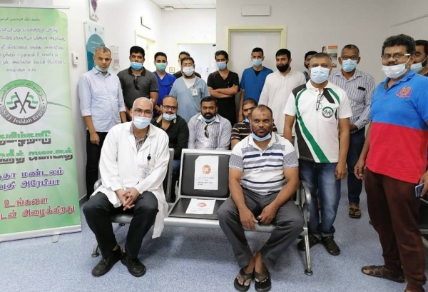 The Tamil Nadu Thowheed Jamaath (TNTJ), Jeddah region, organized its 21st blood donation drive in coordination with King Abdul Aziz Hospital, Mahajar.