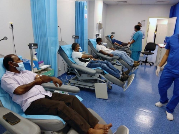 The Tamil Nadu Thowheed Jamaath (TNTJ), Jeddah region, organized its 21st blood donation drive in coordination with King Abdul Aziz Hospital, Mahajar.