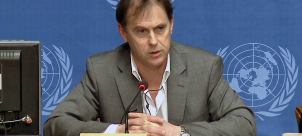 UN human rights office spokesperson Rupert Colville