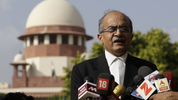 Prashant Bhushan was found guilty of criminal contempt for posting two tweets in which he criticized the Supreme Court's chief justice and said the courts had played a role in 