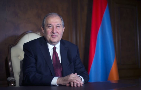 Armen Sarkissian, president of Armenia