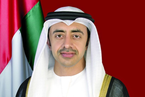 Sheikh Abdullah Bin Zayed Al Nahyan, the UAE’s foreign minister