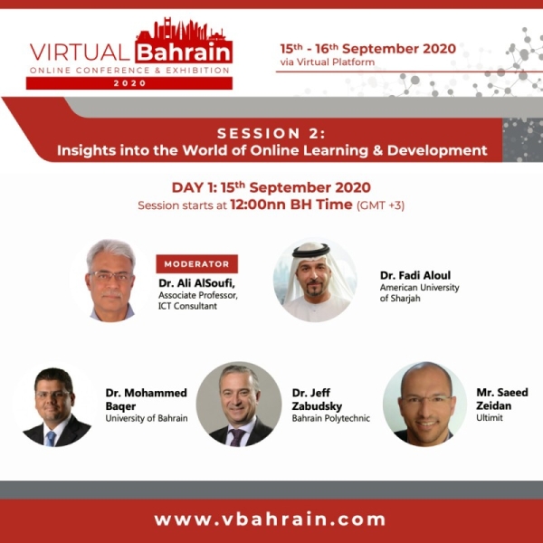 Prominent Bahraini, international speakers in ‘Virtual Bahrain 2020’
