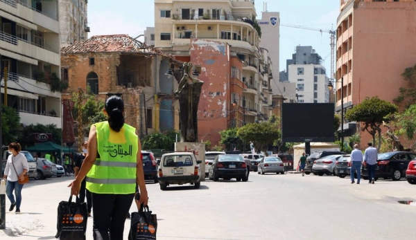 UNFPA and partners are distributing dignity kits to women in Beirut following the devasting explosion. – courtesy UNFPA