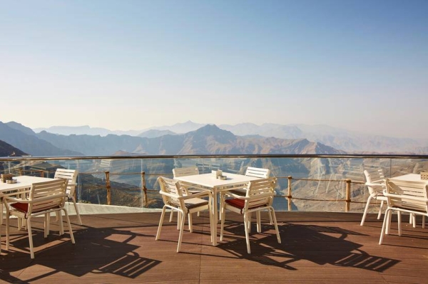 he highly anticipated restaurant located atop the Jais Adventure Peak is named for its height of 1,484 meters above sea level and is the UAE’s highest restaurant offering. — WAM photo