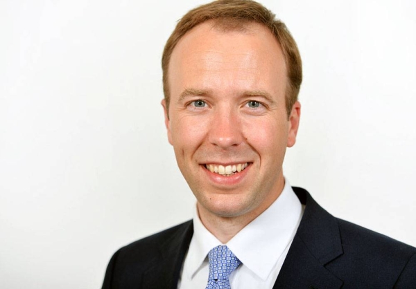 UK Health Secretary Matt Hancock.