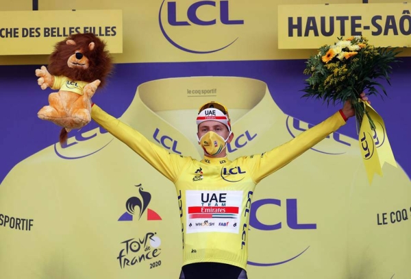 Tadej Pogacar pulled off one of the most astonishing rides of Tour de France history in the penultimate time trial stage, virtually clinching this year’s Tour.