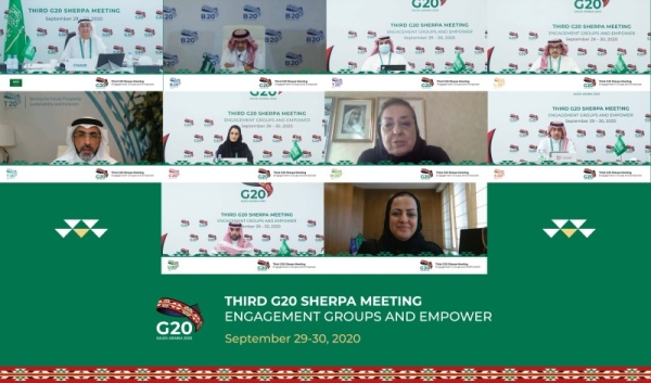 RIYADH — The Third G20 Sherpa meeting was held virtually on Sept. 29-30, 2020, under the Saudi G20 Presidency, with participation from all G20 members, invited countries, and international organizations.
