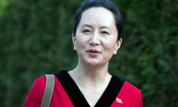 FIle photo of Huawei Chief Financial Officer Meng Wanzhou.